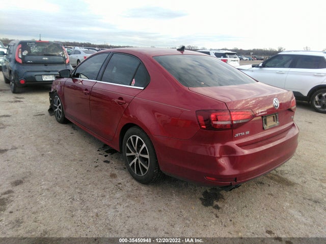 2017 VOLKSWAGEN JETTA 1.4T SE VIN: 3VWDB7AJ6HM230286
