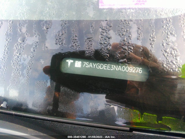 Tesla Model Y 2022 7SAYGDEE3NA009276 Image 9