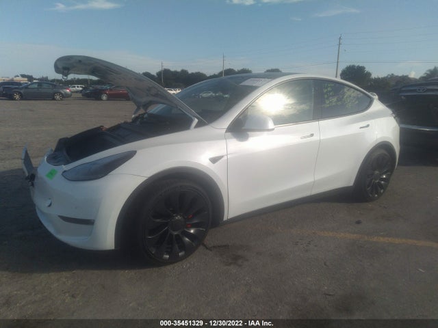 2022 Tesla Model Y, VIN: 7SAYGDEF9NF510572