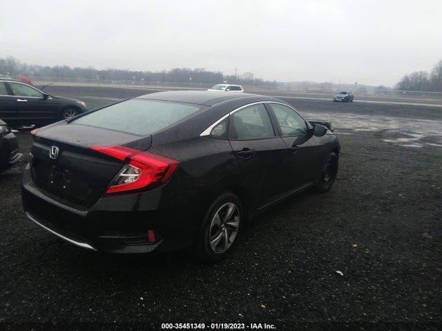 Honda Civic Sedan Lx 2019 2HGFC2F63KH597458 Image 4