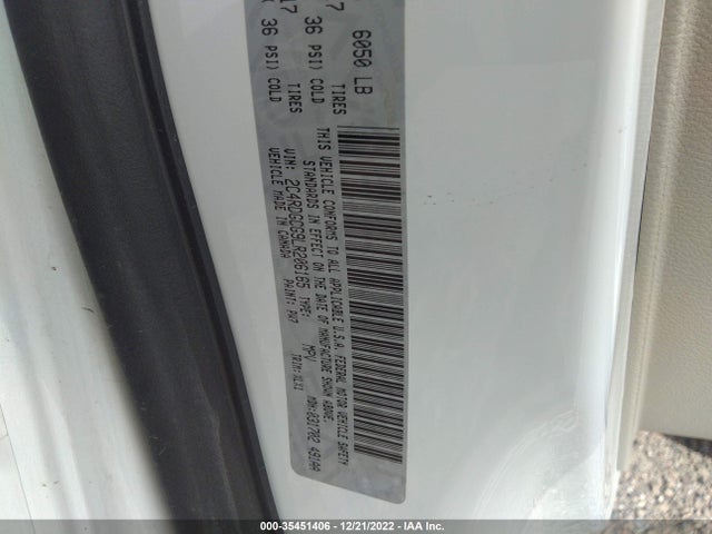 2020 Dodge Grand Caravan, VIN: 2C4RDGCG9LR206165