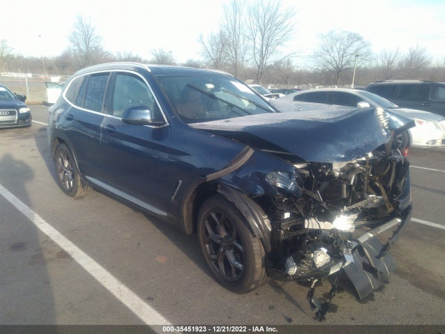 BMW X3 Xdrive30i 2022 IAAI 5UX53DP0XN9M67647