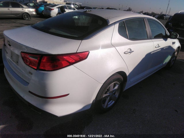 KIA Optima Lx 2014 5XXGM4A75EG311855 Image 4