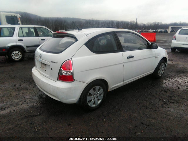2008 HYUNDAI ACCENT GS VIN: KMHCM36CX8U083814