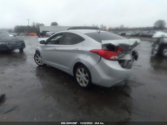 2012 HYUNDAI ELANTRA LIMITED PZEV VIN: KMHDH4AEXCU364706