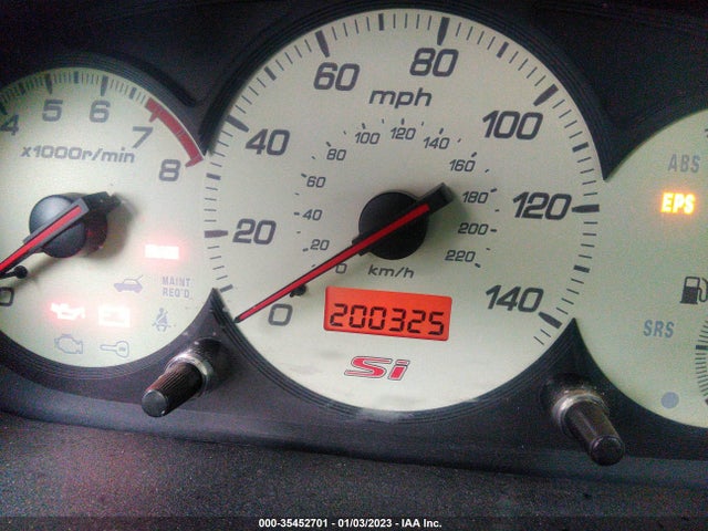 2003 HONDA CIVIC SI VIN: SHHEP33563U405178