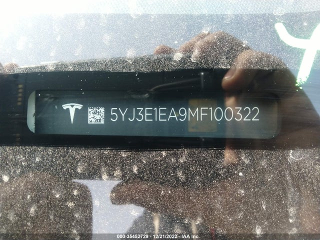 Tesla Model 3 Standard Range Plus 2021 5YJ3E1EA9MF100322 Image 7