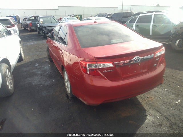 2012 TOYOTA CAMRY HYBRID XLE/LE VIN: 4T1BD1FKXCU037884