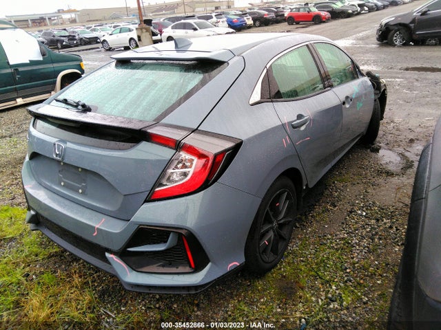 2020 HONDA CIVIC HATCHBACK EX VIN: SHHFK7H60LU402188