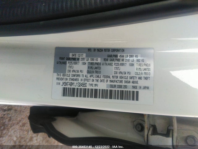 2018 Mazda CX-5, VIN: JM3KFABM1J1324560