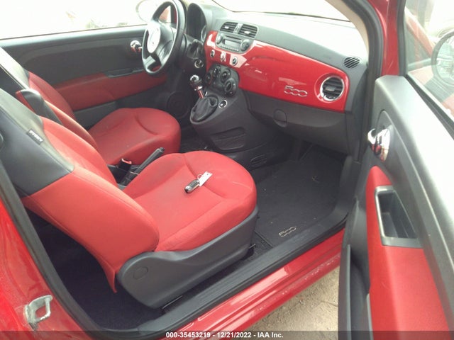 2012 FIAT 500 POP VIN: 3C3CFFAR9CT126493