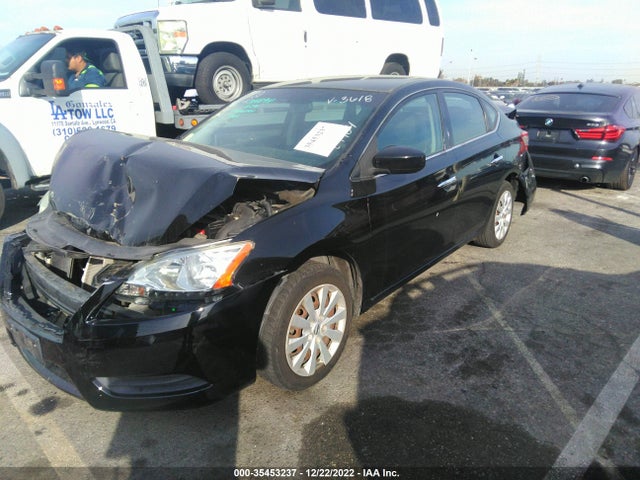 2014 NISSAN SENTRA S VIN: 3N1AB7AP7EL653618