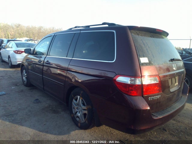 2007 HONDA ODYSSEY EX-L VIN: 5FNRL38757B418356