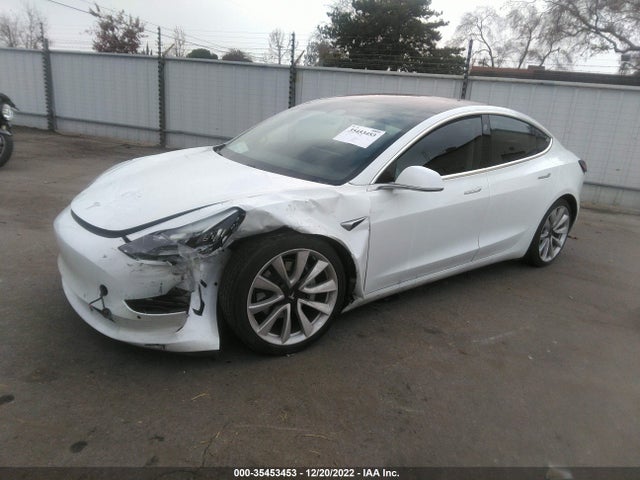 Tesla Model 3 Range Battery 2018 5YJ3E1EA7JF052640 Image 2