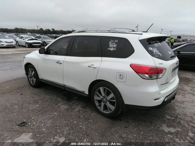 2015 NISSAN PATHFINDER PLATINUM VIN: 5N1AR2MN1FC603988