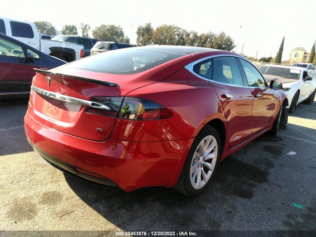 2016 TESLA MODEL S 70 KWH VIN: 5YJSA1E18GF147465