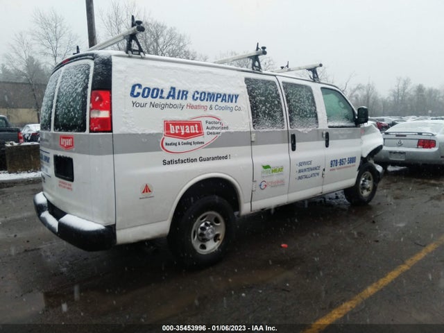 2015 CHEVROLET EXPRESS CARGO VAN VIN: 1GCWGFCF7F1231604