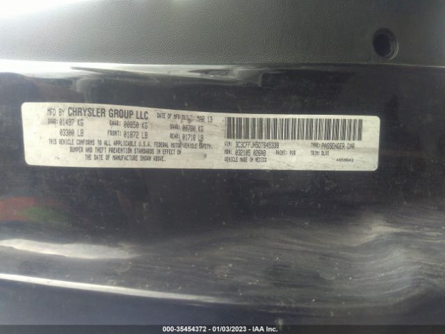 3C3CFFJH5DT645338 Fiat 500