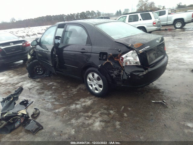 2009 KIA SPECTRA LX VIN: KNAFE222695643682