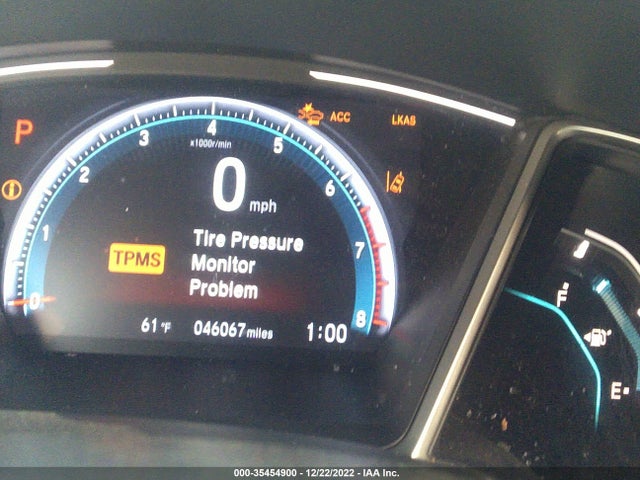 2019 HONDA CIVIC SEDAN EX VIN: JHMFC1F31KX009484