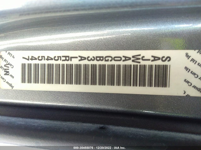 SAJWA0GB3ALR54547 Jaguar XF