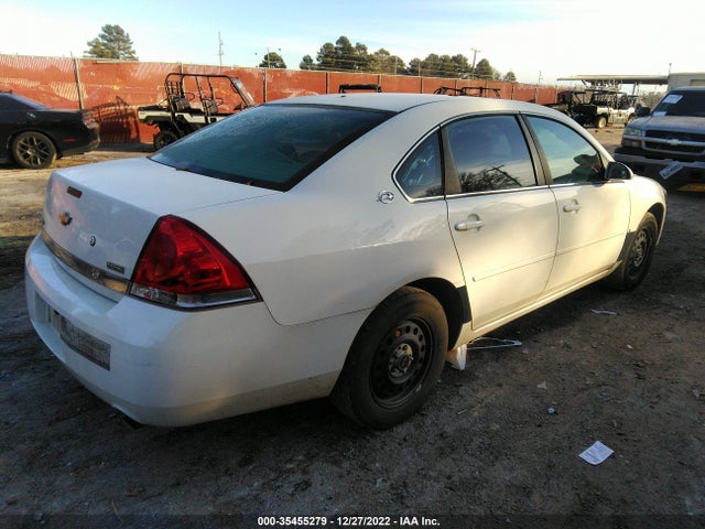 2008 CHEVROLET IMPALA POLICE POLICE VIN: 2G1WS553881356483