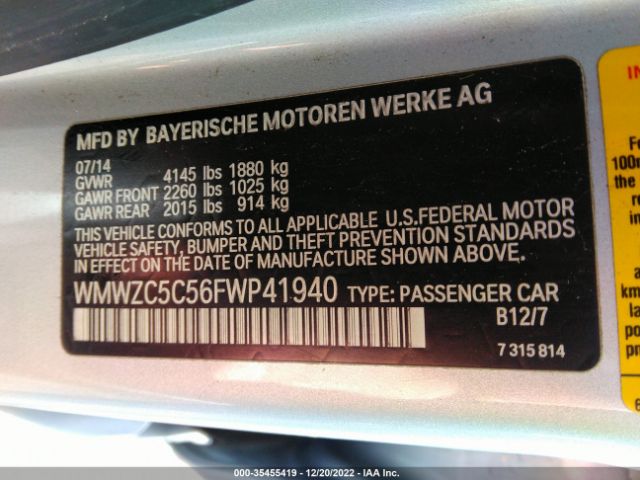 WMWZC5C56FWP41940 Mini Cooper Countryman S