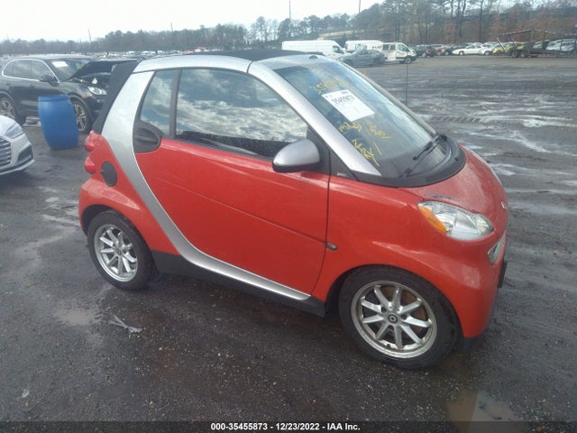 2008 SMART FORTWO PASSION VIN: WMEEK31X38K199110