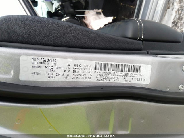 Dodge Durango Citadel 2016 1C4RDJEG0GC323139 Image 9