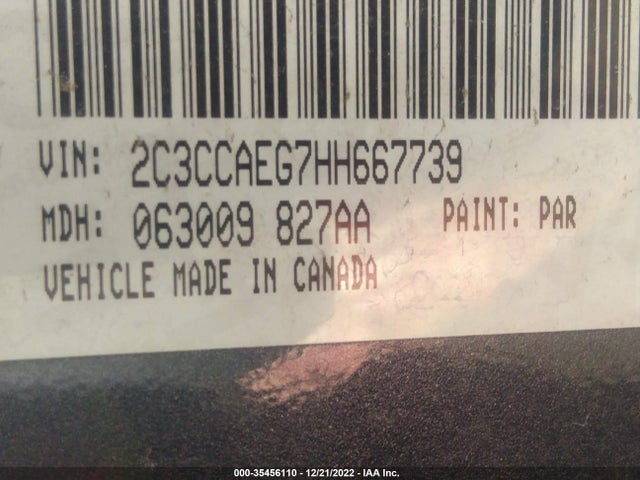 2C3CCAEG7HH667739 Chrysler 300 300c