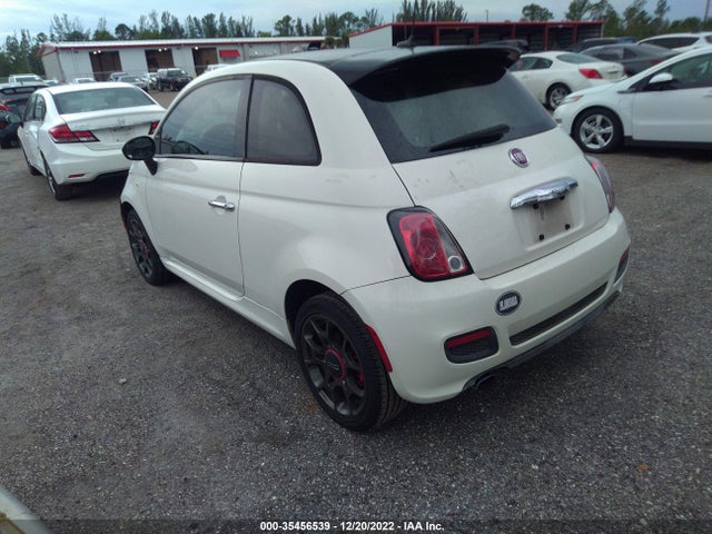 2013 FIAT 500 SPORT CATTIVA VIN: 3C3CFFBR3DT746319