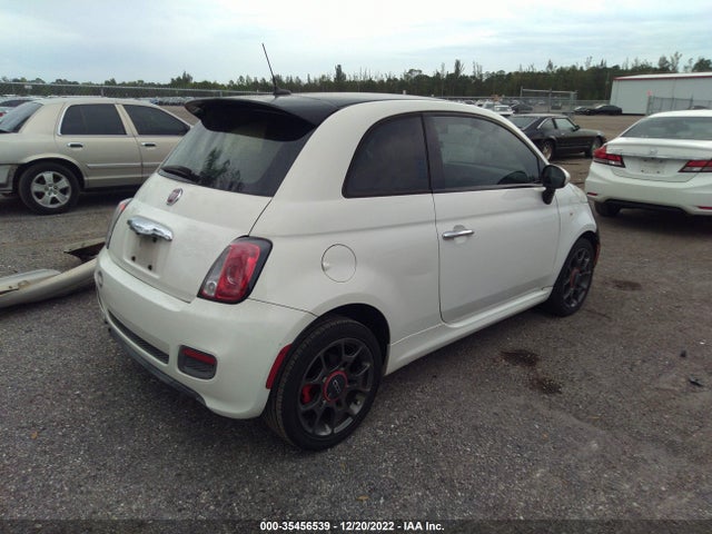 2013 FIAT 500 SPORT CATTIVA VIN: 3C3CFFBR3DT746319