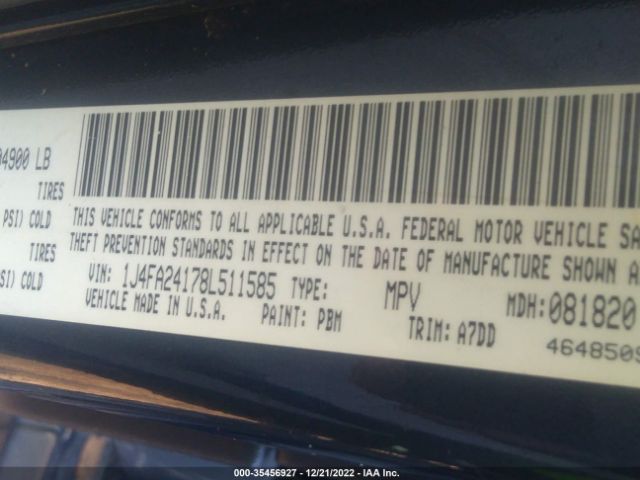 1J4FA24178L511585 Jeep WRANGLER X