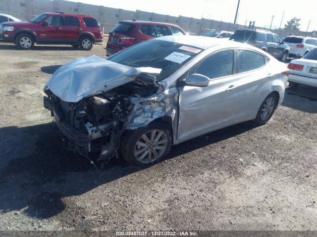 KMHDH4AE6GU480930 Hyundai ELANTRA SE