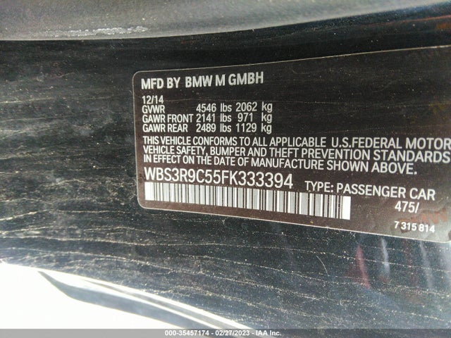 BMW M4 2015 WBS3R9C55FK333394 Image 9