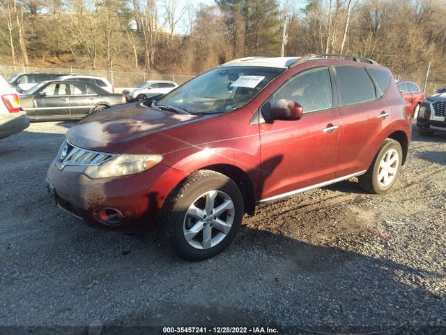2010 NISSAN MURANO SL VIN: JN8AZ1MU6AW007602