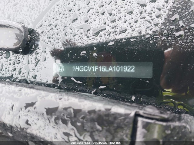 2020 HONDA ACCORD SEDAN LX VIN: 1HGCV1F16LA101922