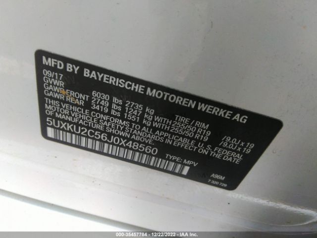 5UXKU2C56J0X48560 BMW X6 Xdrive35i