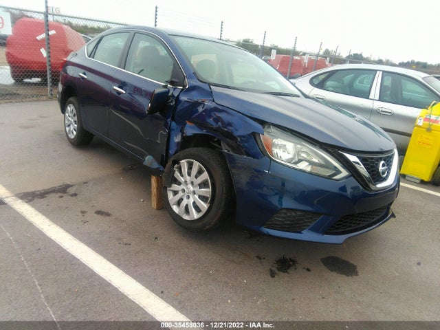 2016 NISSAN SENTRA S VIN: 3N1AB7AP8GY335013