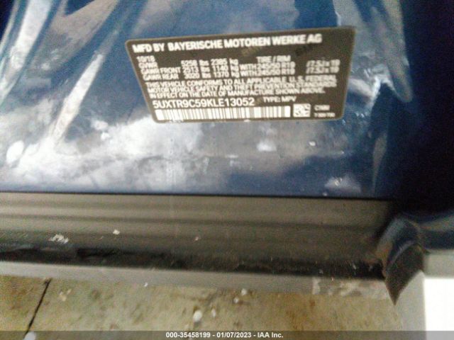 5UXTR9C59KLE13052 BMW X3 Xdrive30i