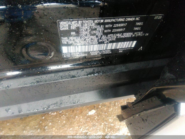 2020 Toyota RAV4, VIN: 2T3W1RFV6LC073910