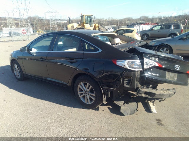 2017 HYUNDAI SONATA SE VIN: 5NPE24AFXHH476569