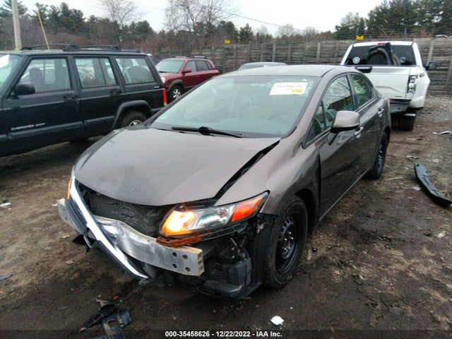 2012 HONDA CIVIC SDN LX VIN: 2HGFB2F50CH503631