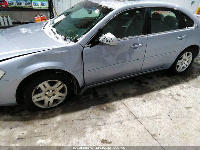 2006 CHEVROLET IMPALA LTZ VIN: 2G1WU581769358874