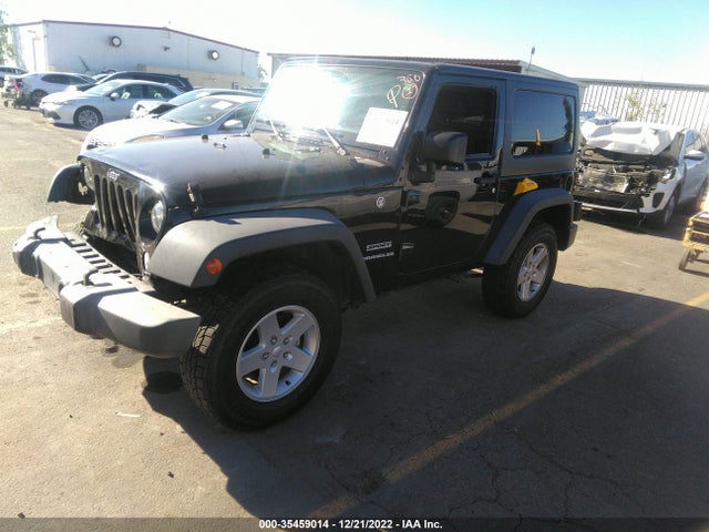 2016 JEEP WRANGLER SPORT VIN: 1C4AJWAG9GL248787