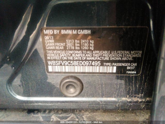 WBSFV9C58ED097495 BMW M5