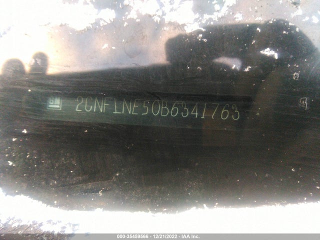 2011 CHEVROLET EQUINOX LT W/2LT VIN: 2CNFLNE50B6341763