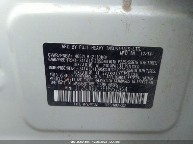 JF2SJGUC3FH557824 Subaru Forester 2.0xt Touring