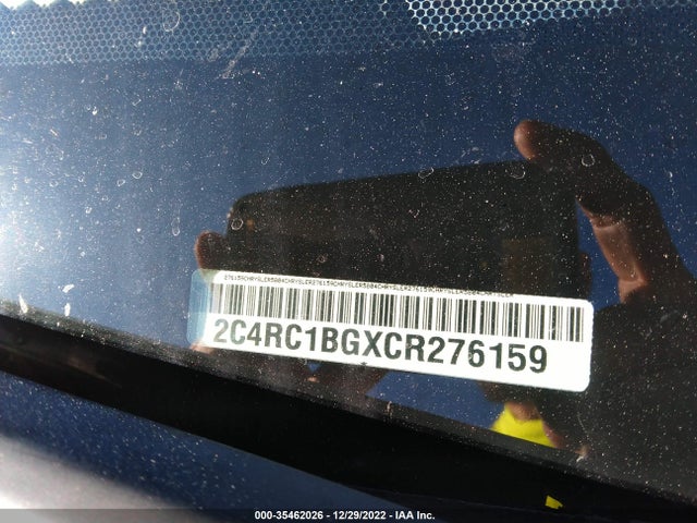 2C4RC1BGXCR276159 Chrysler Town & Country Touring
