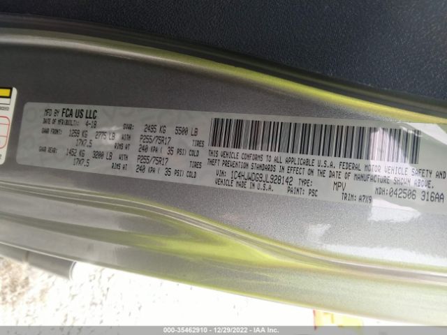1C4HJWDG9JL928142 Jeep Wrangler Jk Unlimited Sport S